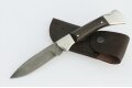 Нож складной Снайпер (Дамасская сталь, дерево-венге)