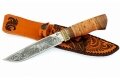 Нож туристический Путник (дерево-орех) С гравировкой.