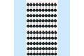 Мормышки свинцовые Salmo ШАР пара (черная) 8218-005N