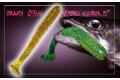 Съедобная резина Crazy Fish VIBRO WORM (7,5 см, рыба)